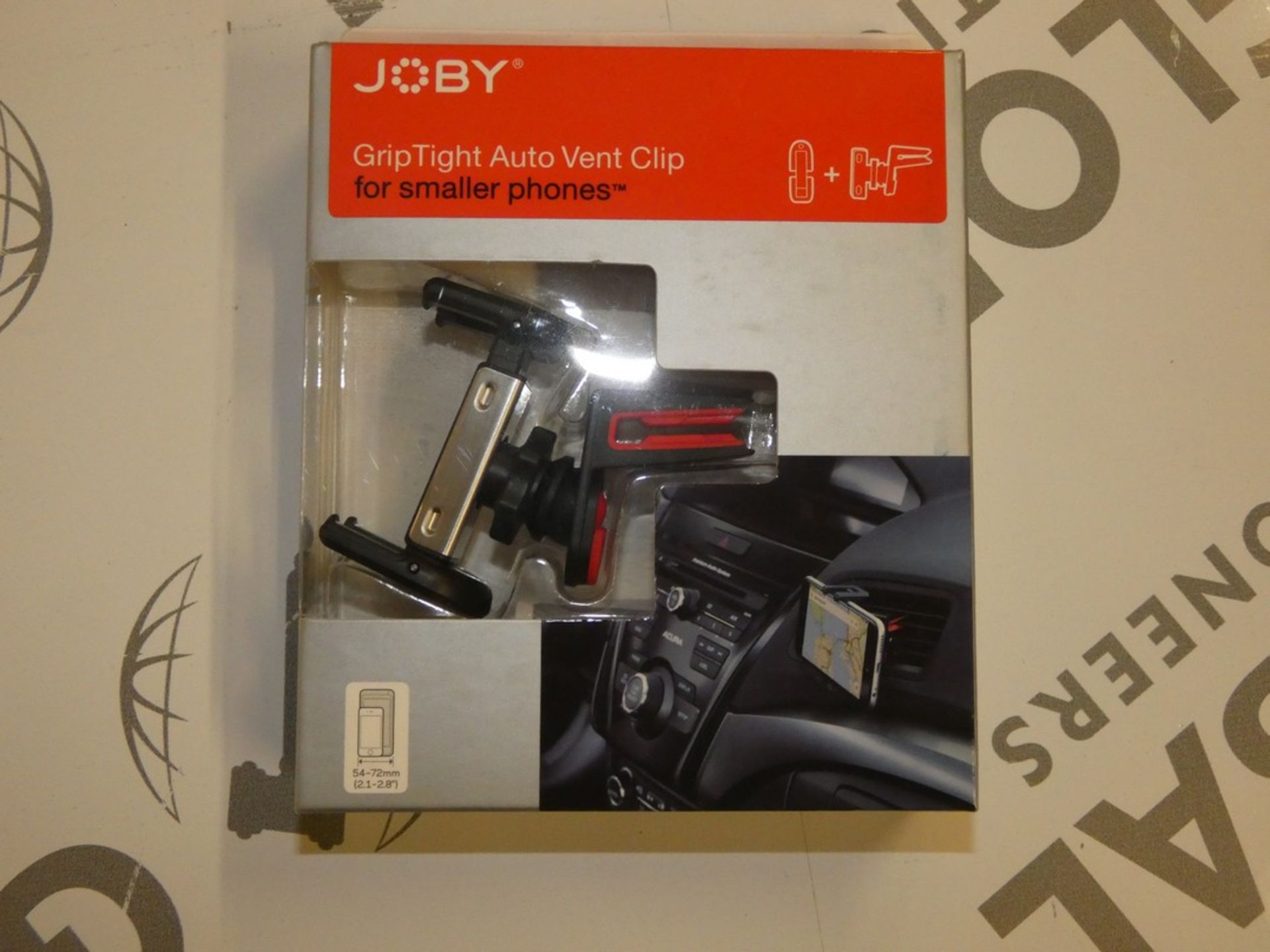 Boxed Joby Grip Tight Auto Vent Clips For Smaller Phones