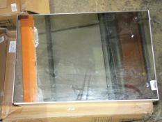 Boxed Single Door Mirrored Bathroom Cabinet RRP £80 (2223827) (Public Viewing and Appraisals