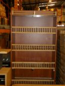 Large 5 Rack Wooden Fresh Bread Display Stand