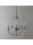 Boxed John Lewis And Partners Warrick 5 Light Designer Ceiling Light Pendant RRP £195 (2639919) (