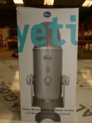 Boxed Yetti Ultimate Professional USB Microphone For Professional Recording RRP £110