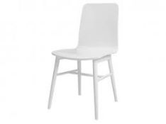 Boxed Pack Of 4 White Designer Dining Chairs RRP £120 (Public Viewing and Appraisals Available)