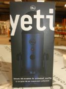 Boxed Yetti Ultimate Professional USB and Microphone in Blue