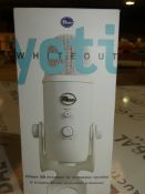 Boxed Yetti Ultimate Professional USB and Microphone in White