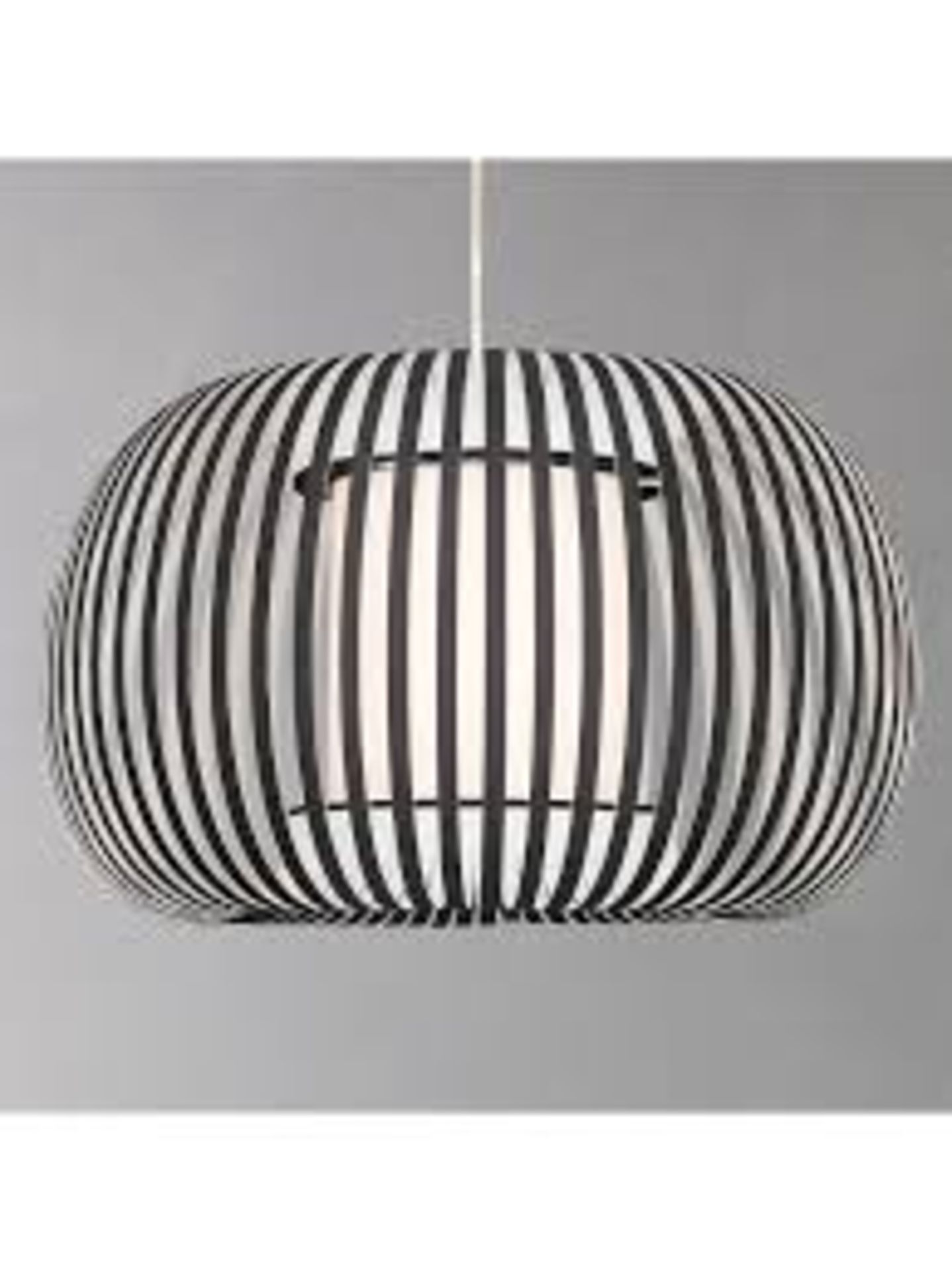 Boxed John Lewis And Partners Harmony Viscose Mixed Small Ceiling Pendant Light RRP £85 (