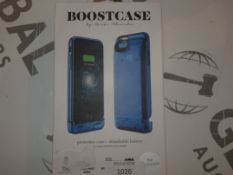 Boxed Boost Case Battery Charging Phone Cases in Blue