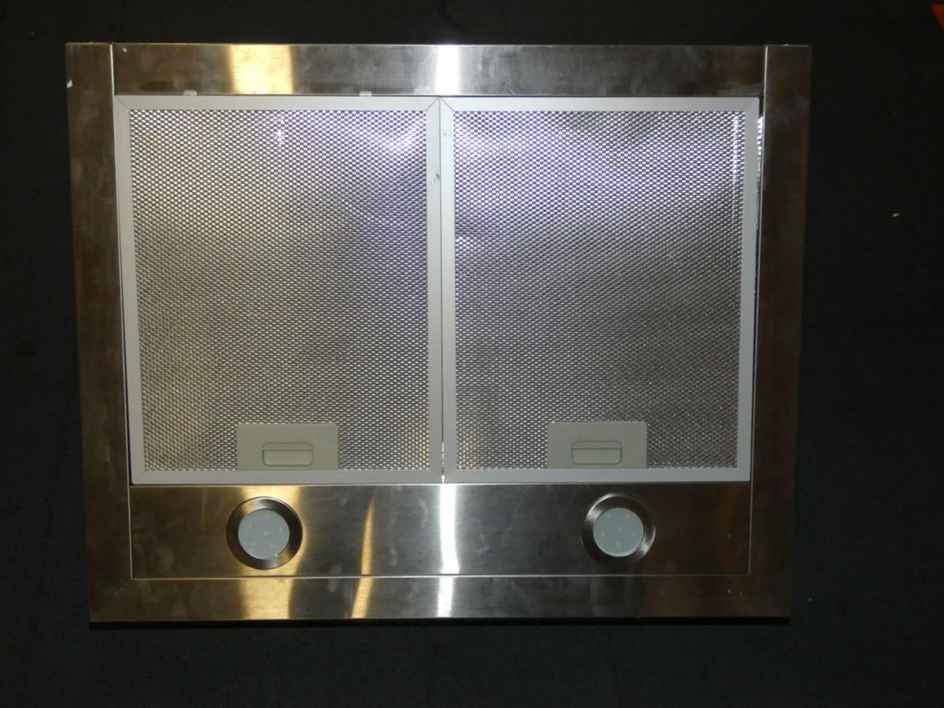 Boxed 60cm Stainless Steel Box Cooker Hood (Public Viewing and Appraisals Available)