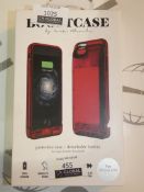 Boxed Boost Case Battery Charging Phone Cases In Red