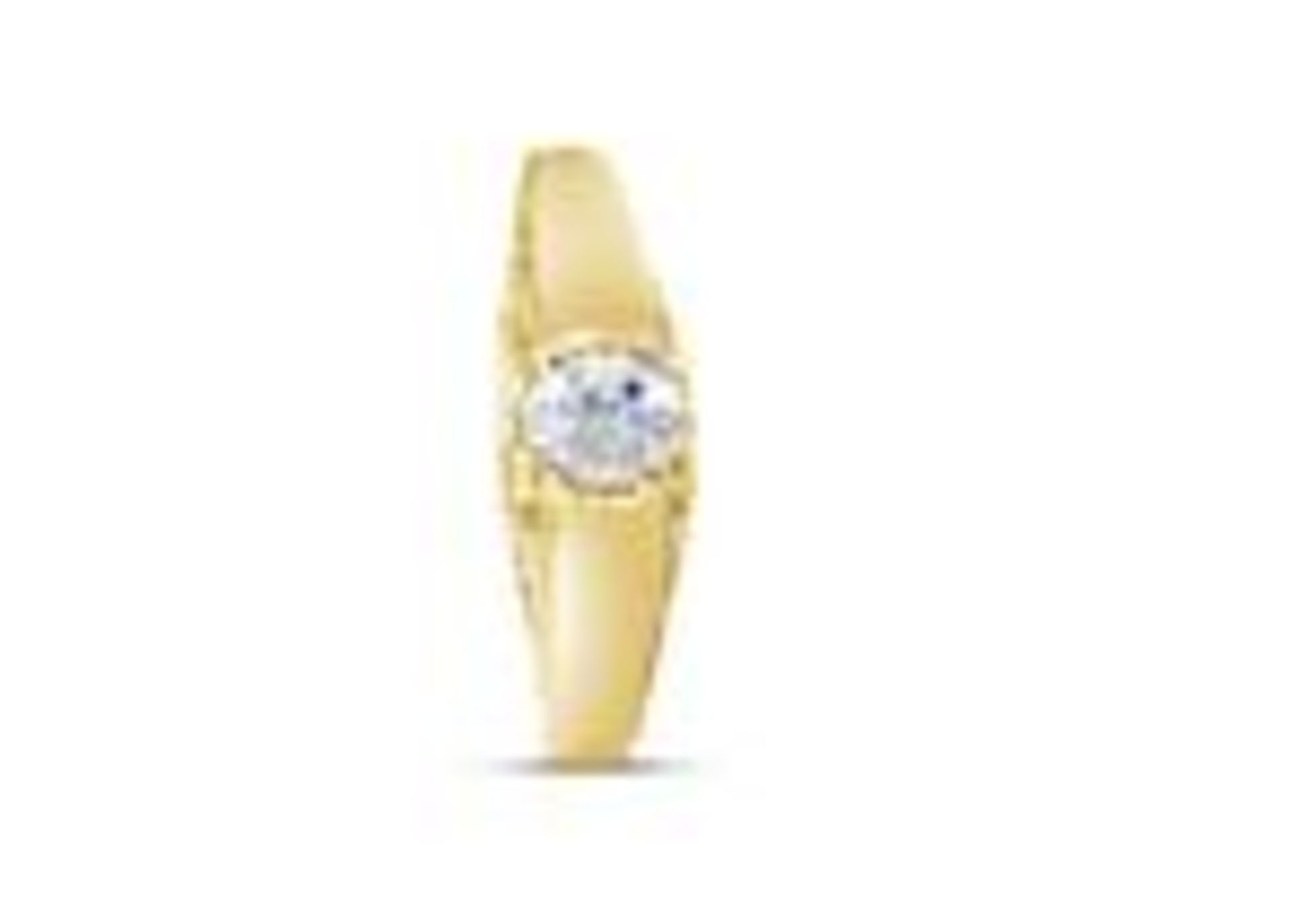 Diamond Ring, 9ct Yellow Gold, Weight 1.56g, Diamond Weight 0.16ct, Colour H, Clarity SI1-SI2,