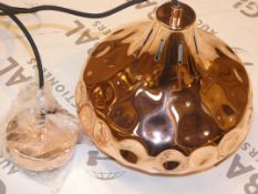 Boxed Brand New Serene Lighting Chislehurst Copper Pendant SL00160 Ceiling Light RRP £45