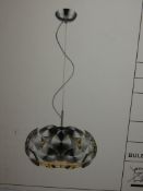 Boxed Brand New Serene Lighting SL00104 Holloway 5 Light Chrome Disc Ceiling Light Fitting RRP £290