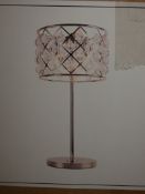 Boxed Brand New Serene Lighting SL00188 Brent Cross Table Lamp RRP £235