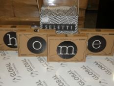 Boxed Seletti Neon Lights Spelling The Word Home RRP £275 (RET0071114) (Public Viewing and