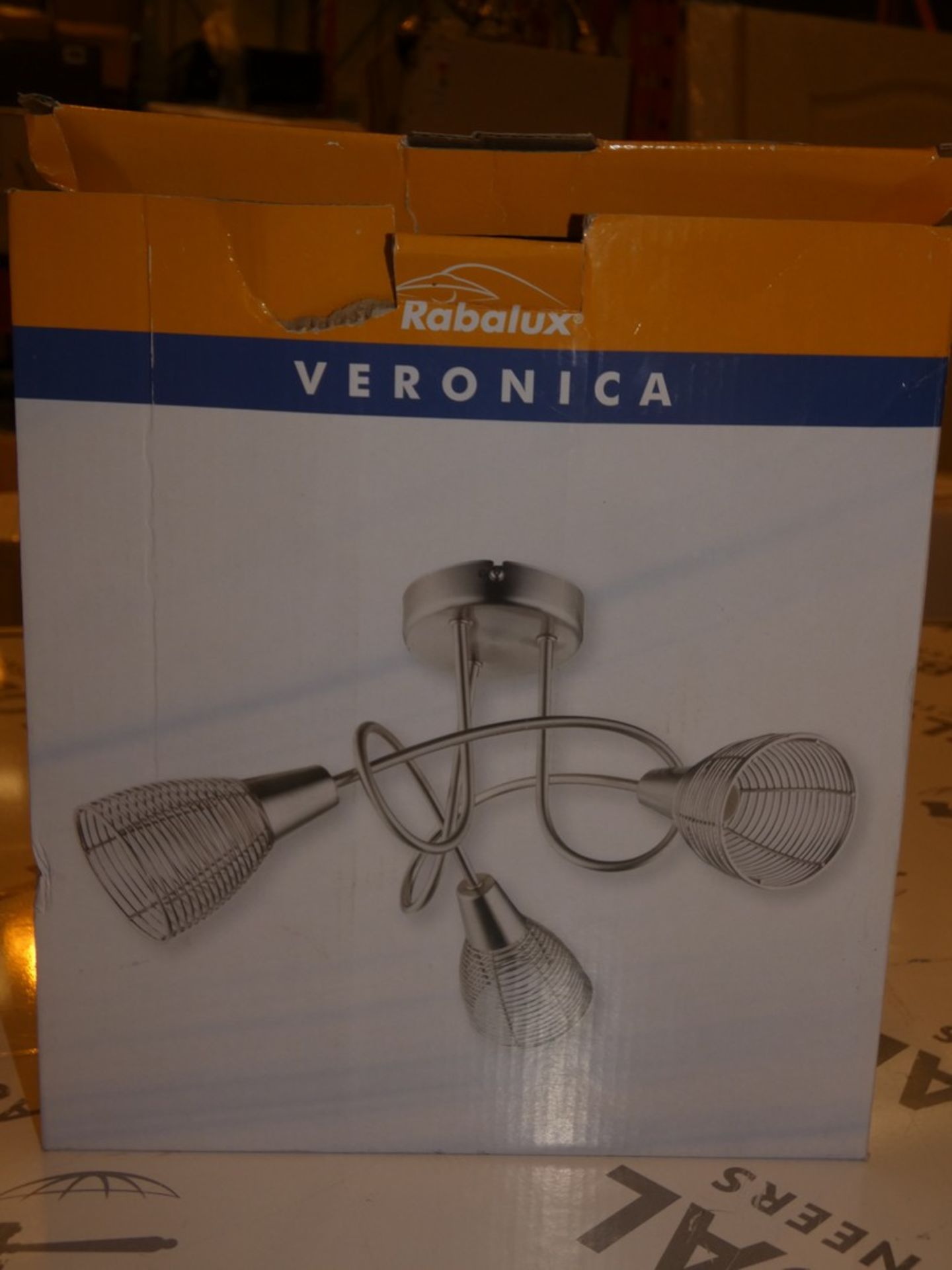 Boxed Rabalux Veronica Ceiling Light RRP £75 (14568) (Public Viewing and Appraisals Available)
