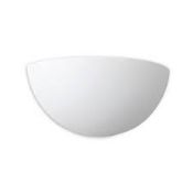 Boxed First Light Bowl Plaster Wall Light Washer RRP £60 (12764) (Public Viewing and Appraisals