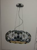 Boxed Brand New Serene Lighting SL00103 Holloway 6 Light Chrome Disc Ceiling Light RRP £345