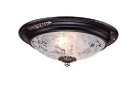 Boxed Maytoni Brown and Gold Designer Ceiling Light RRP £80 (12764) (Public Viewing and Appraisals