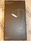 Boxed John Lewis and Partners Chelsea Pewter Finish Floor Lamp RRP £40 (RET00026933) (Public Viewing