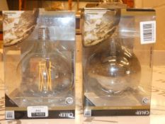 Lot to Contain 2 Boxed Calex Holland Wire Filament Designer Lightbulbs Combined RRP £90 (2708536) (