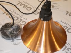 Boxed Brand New Serene Lighting SL00005 Anerley Copper Pendant Light RRP £60