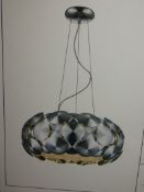 Boxed Brand New Serene Lighting SL00103 Holloway 6 Light Chrome Disc Ceiling Light RRP £345