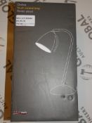 Boxed John Lewis and Partners Chelsea Pewter Finish Floor Lamp RRP £40 (RET00026933) (Public Viewing