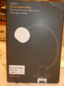 Boxed John Lewis And Partners Helium Touch Control Lamp RRP £35 (2458414) (Public Viewing and