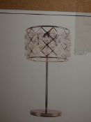 Boxed Brand New Serene Lighting SL00188 Brent Cross Table Lamp RRP £235