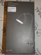 Boxed John Lewis and Partners Chelsea Pewter Finish Floor Lamp RRP £40 (RET00026933) (Public Viewing