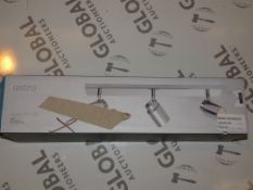 Boxed Astro Como Triple Bar Chrome Ceiling Light RRP £120 (2724380) (Public Viewing and Appraisals