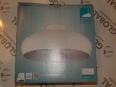 Boxed Eglo Trend Collection Mogano Single Ceiling Light RRP £45 (14568) (Public Viewing and