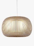 Boxed John Lewis And Partners Harmony Metallic Effect Large Ceiling Light Pendant RRP £90 (