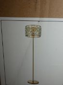 Boxed Brand New Serene Lighting SL00187 Brent Cross Floor Lamp RRP £340