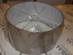 Boxed Fabric Designer Ceiling Light Shade RRP £50 (13822) (Public Viewing and Appraisals Available)