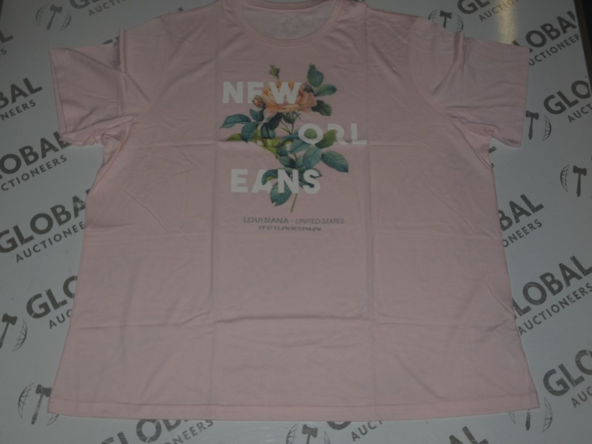 Lot to Contain 7 Brand New Jackamo New Orleans, Louisiana United States Pink Designer T-Shirts