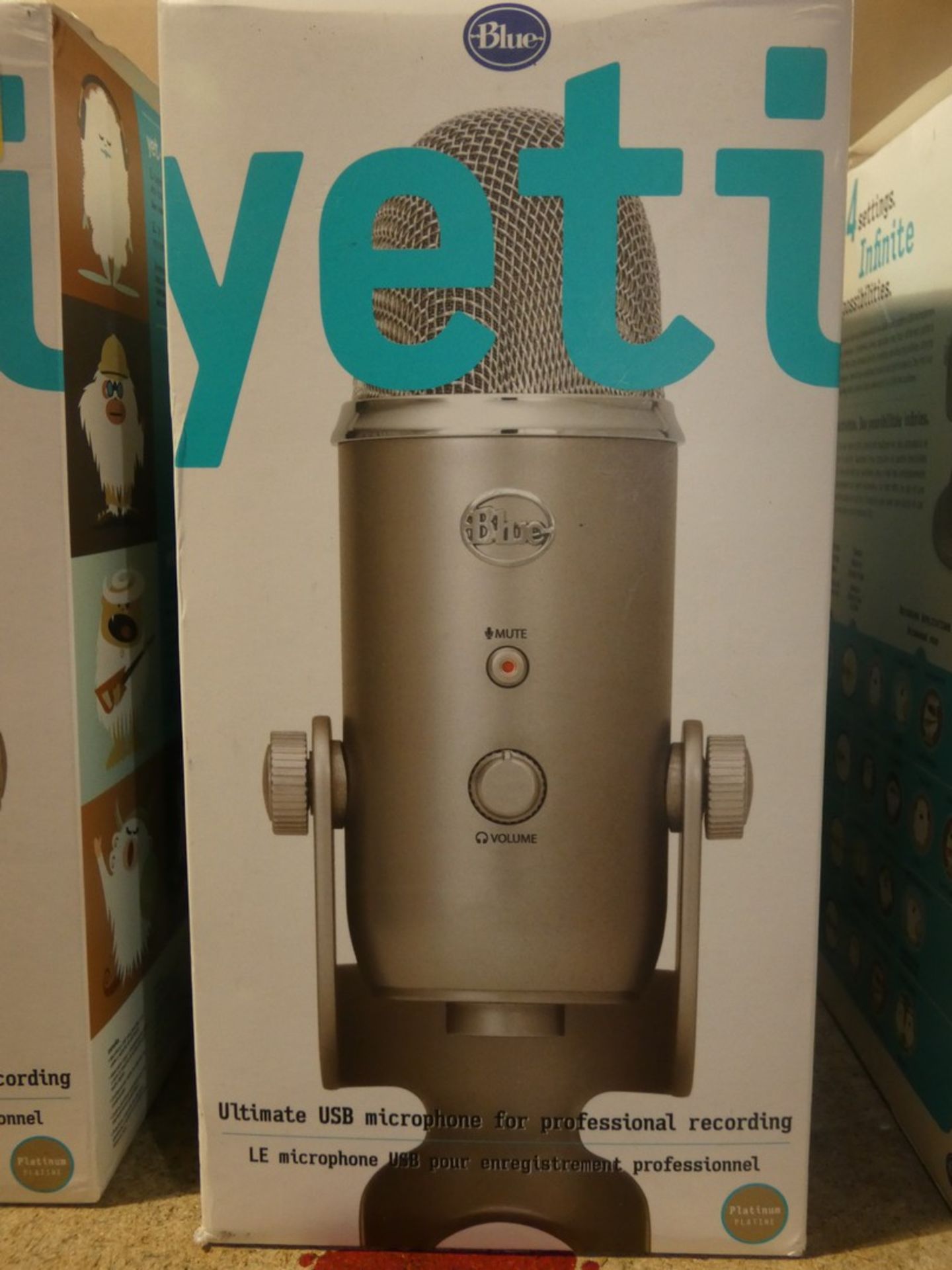 Boxed Yeti Ultimate USB Microphone For Professiona