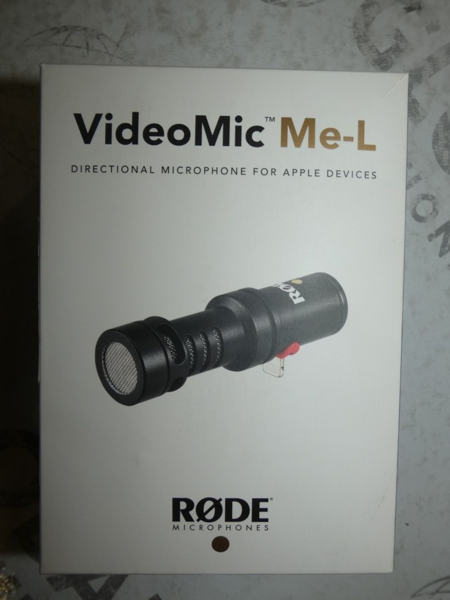 Boxed Rode Video Mic ME-L Microphone