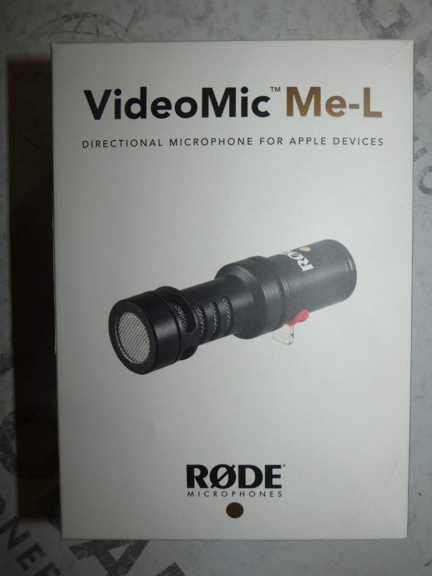 Boxed Rode Video Mic ME-L Microphone