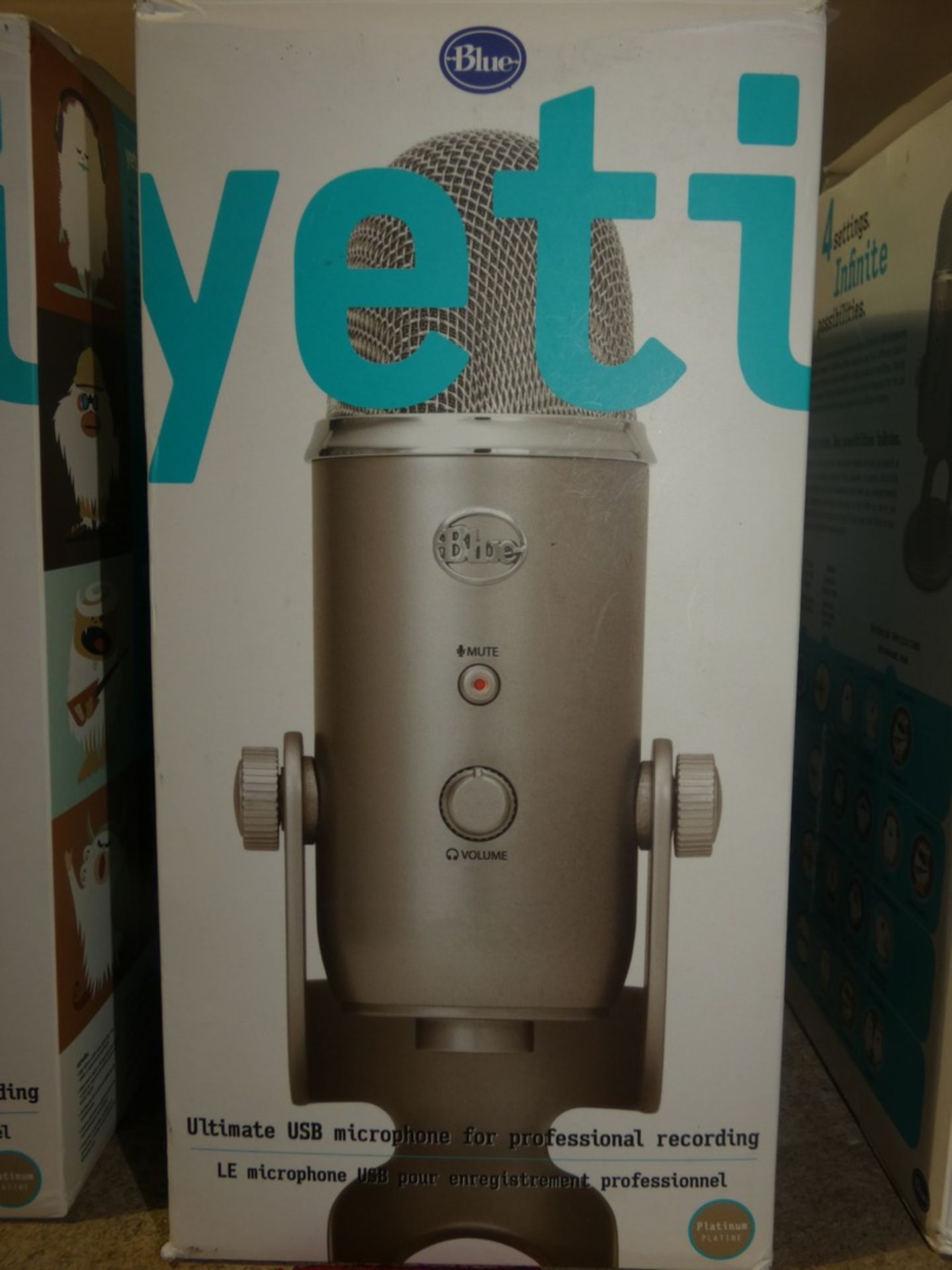 Boxed Yeti Ultimate USB Microphone For Professiona
