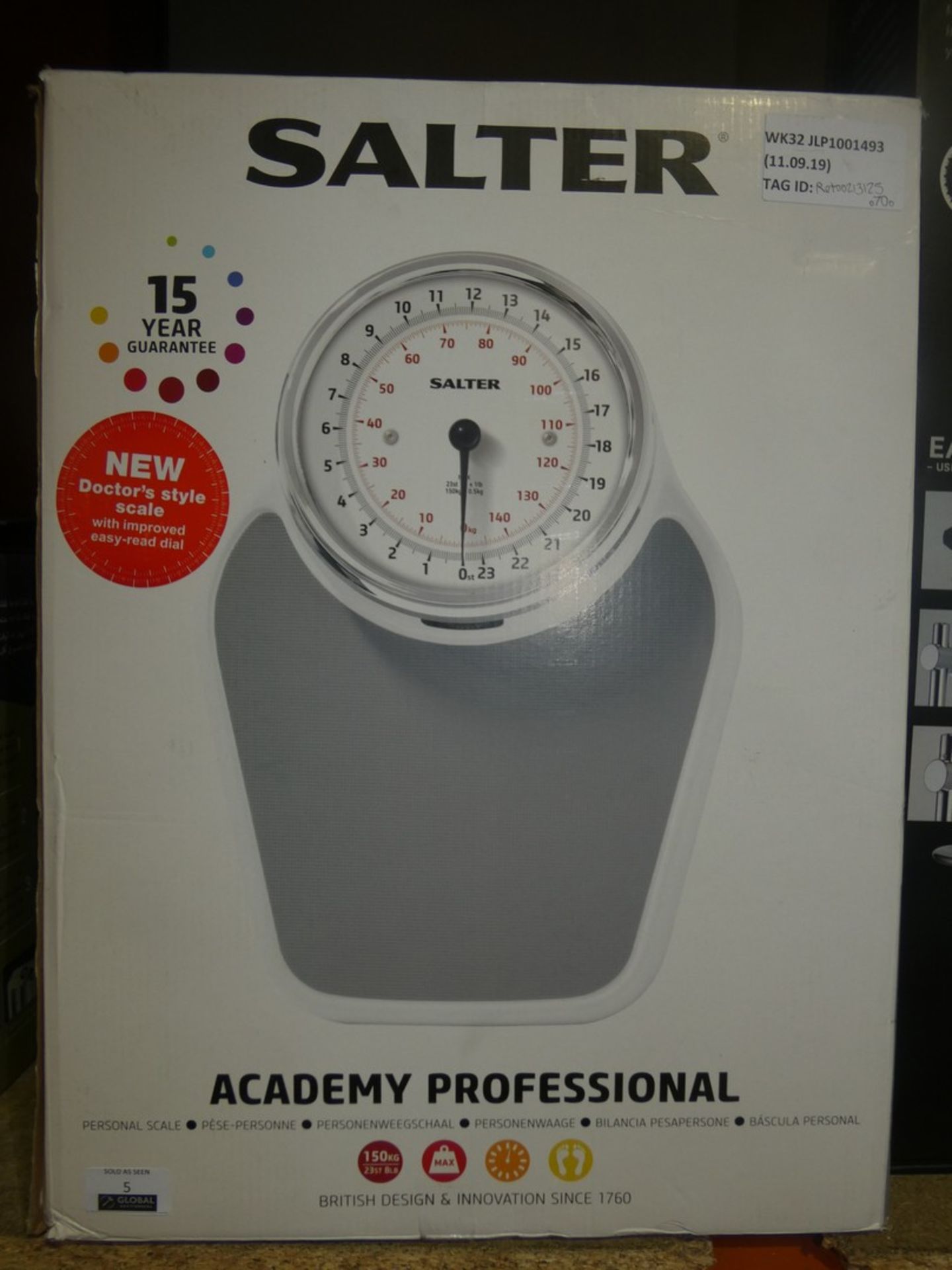 Boxed Pairs Of Salter Academy Professional Doctors Style Weighing Scales RRP £70 Each (