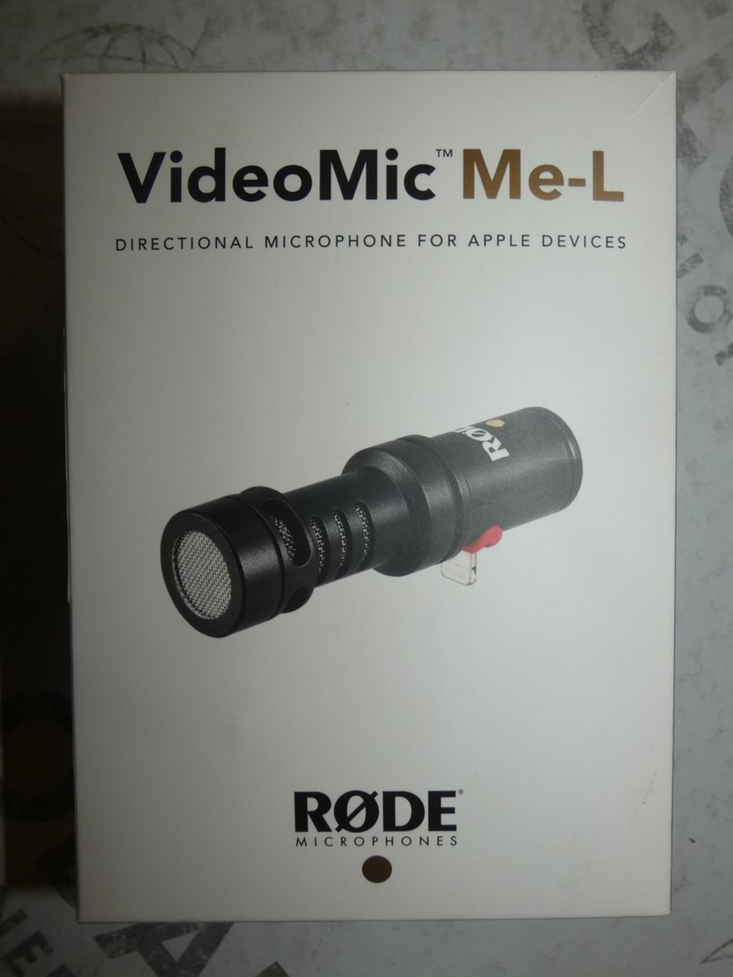 Boxed Rode Video Mic ME-L Microphone