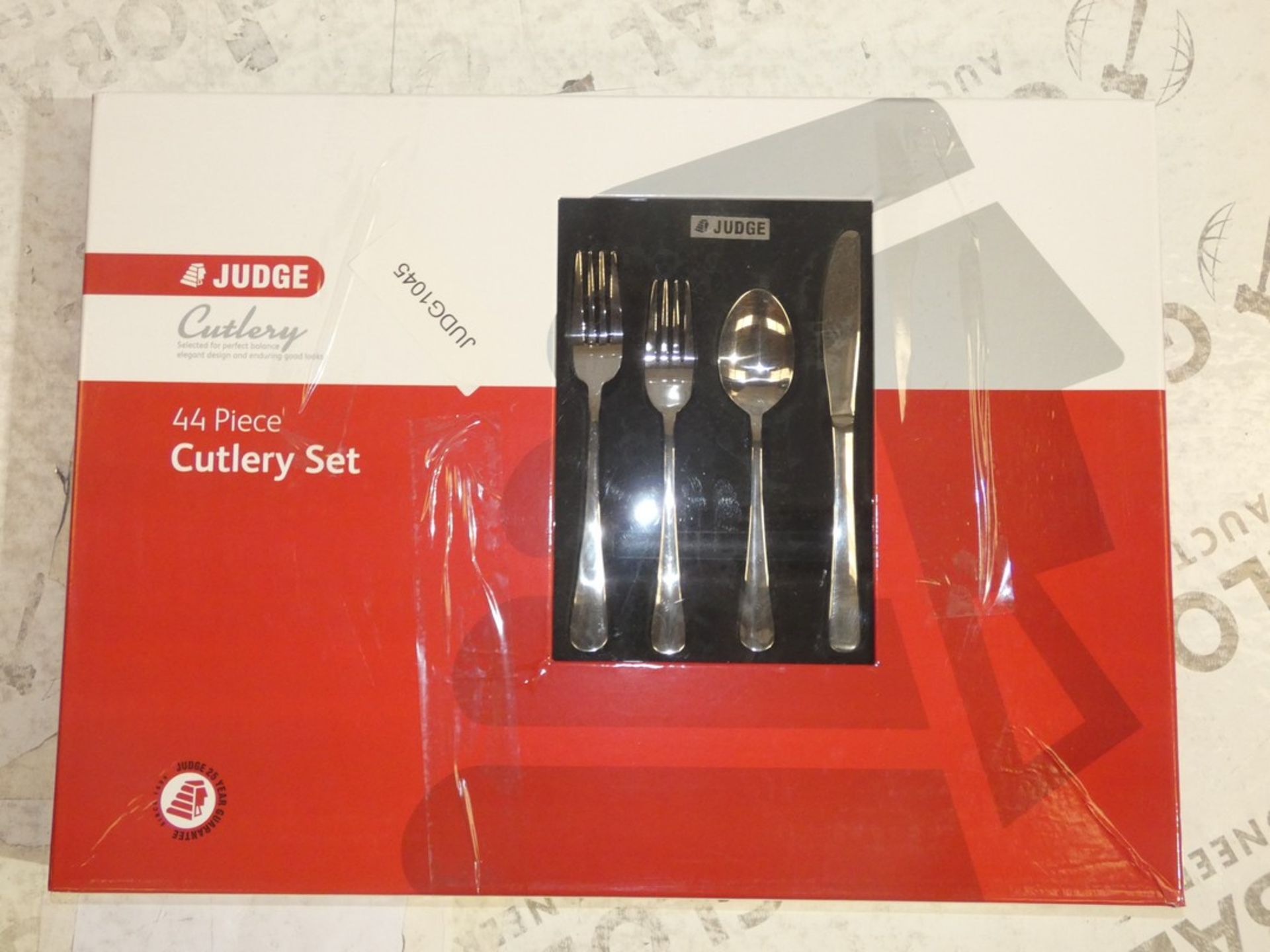 Boxed Judge 44 Piece Stainless Steel Cutlery Set RRP £50 (13593) (Public Viewing and Appraisals