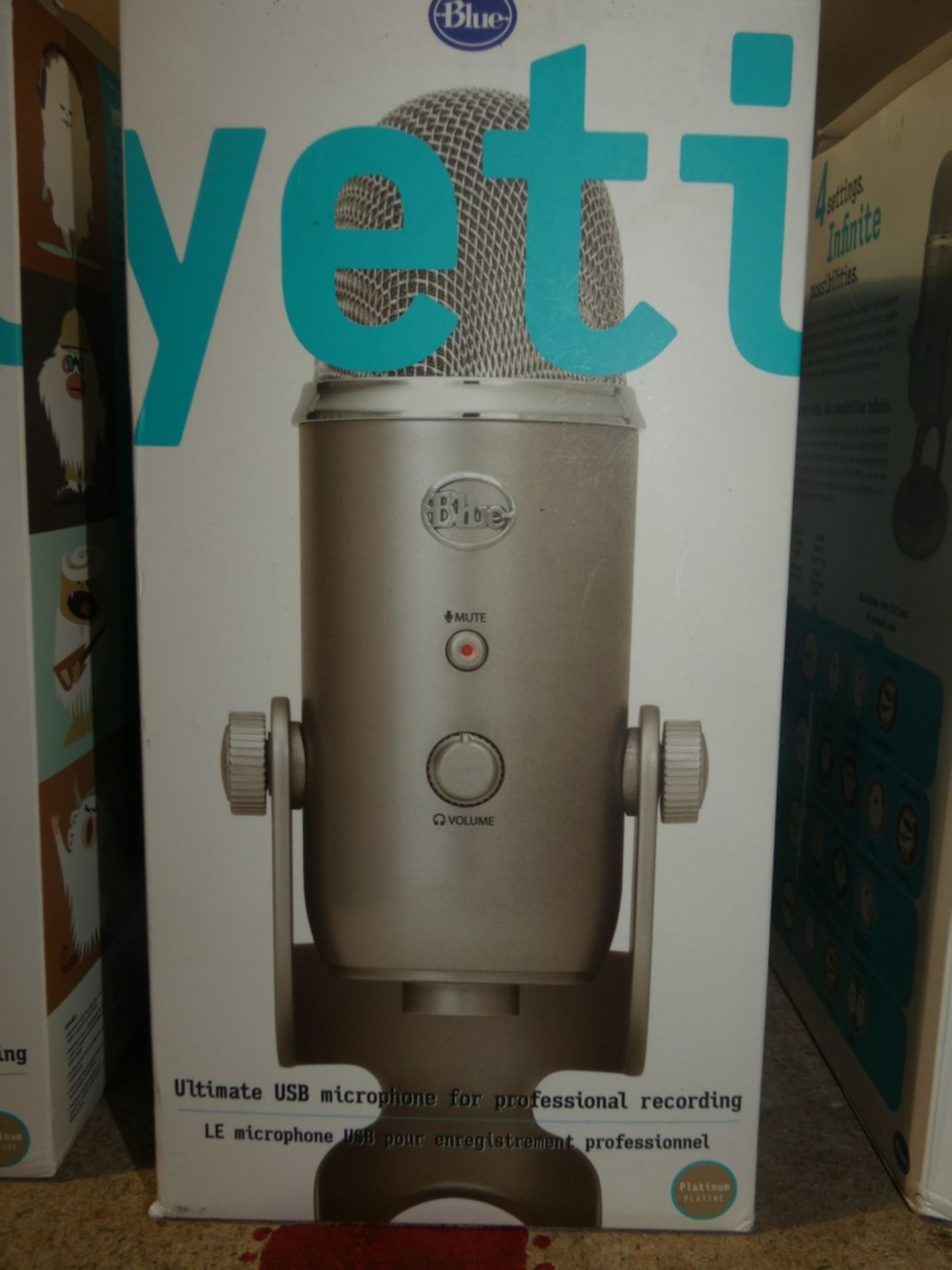 Boxed Yeti Ultimate USB Microphone For Professiona