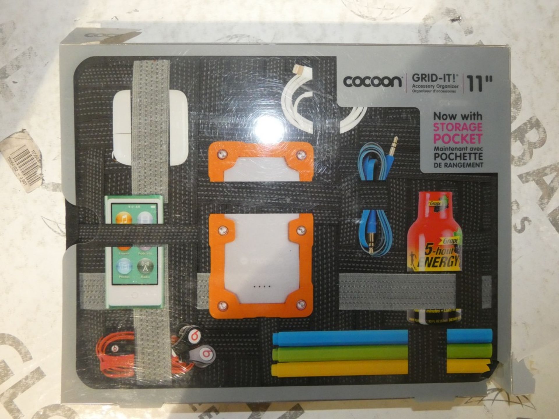 Boxed Cocoon 11Inch GridIt Accessory Organisers With Pockets RRP £20 Each