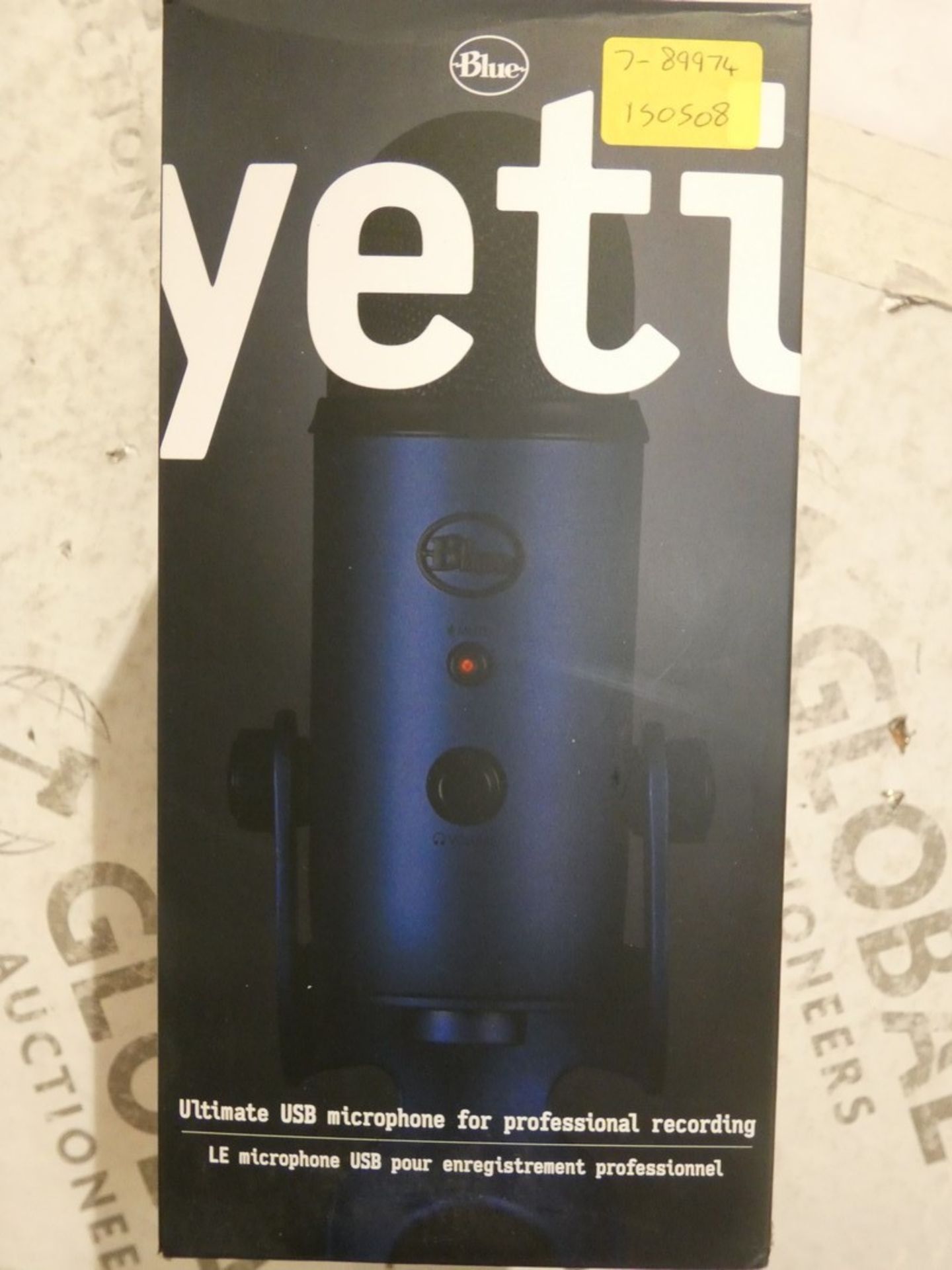 Boxed Yeti Midnight Blue Premium USB Streaming Recording Microphone