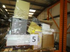 Pallet to Contain a Vast Quantity of John Lewis and Partners Items to Include Lighting Items,