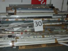 Pallet to Contain a Vast Assortment of John Lewis and Partners Designer Window Blinds, Curtain