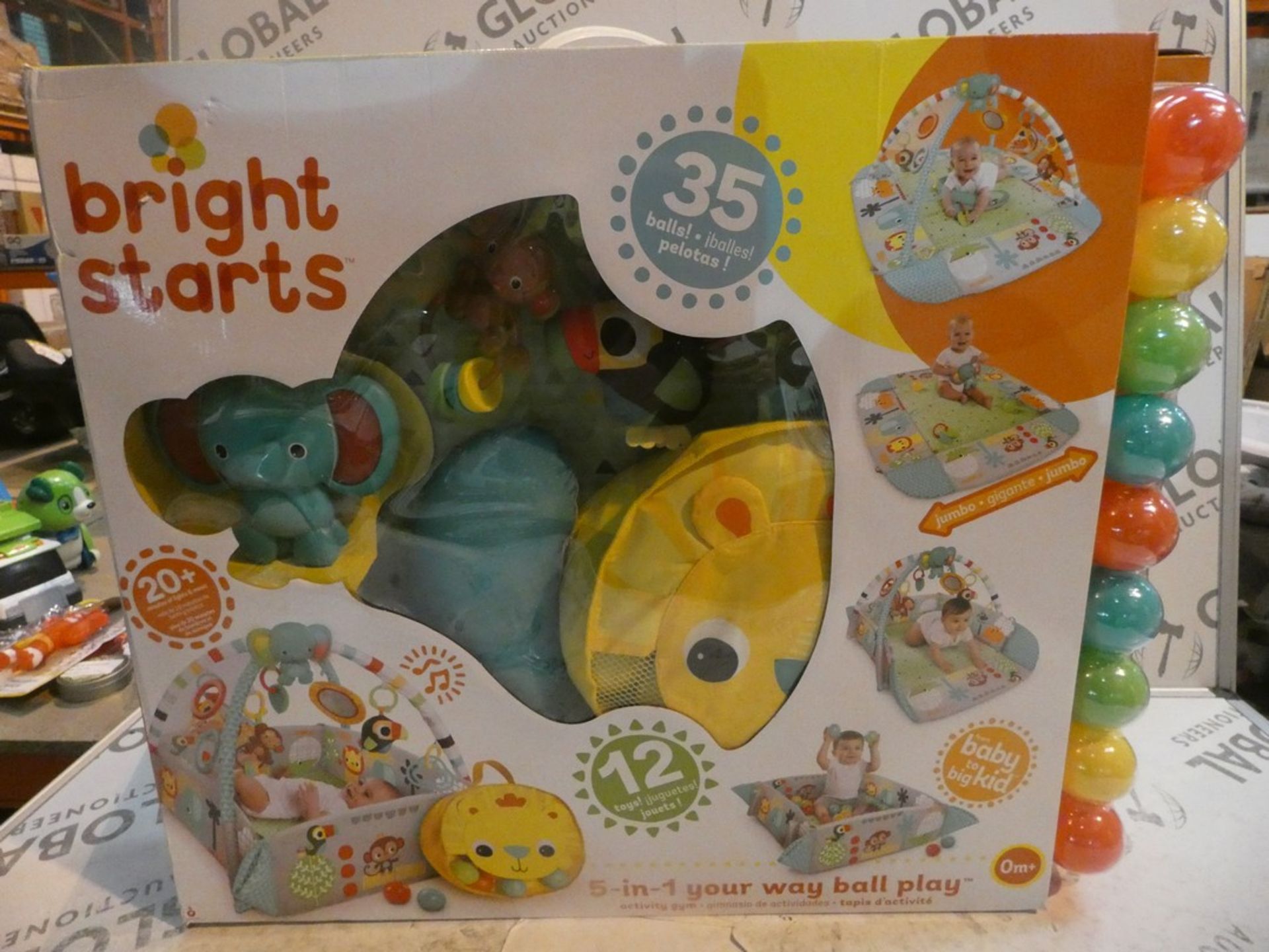 Boxed Bright Starts 5 In 1 Your Way Ball Pit RRP £80 (3006652) (Public Viewing and Appraisals