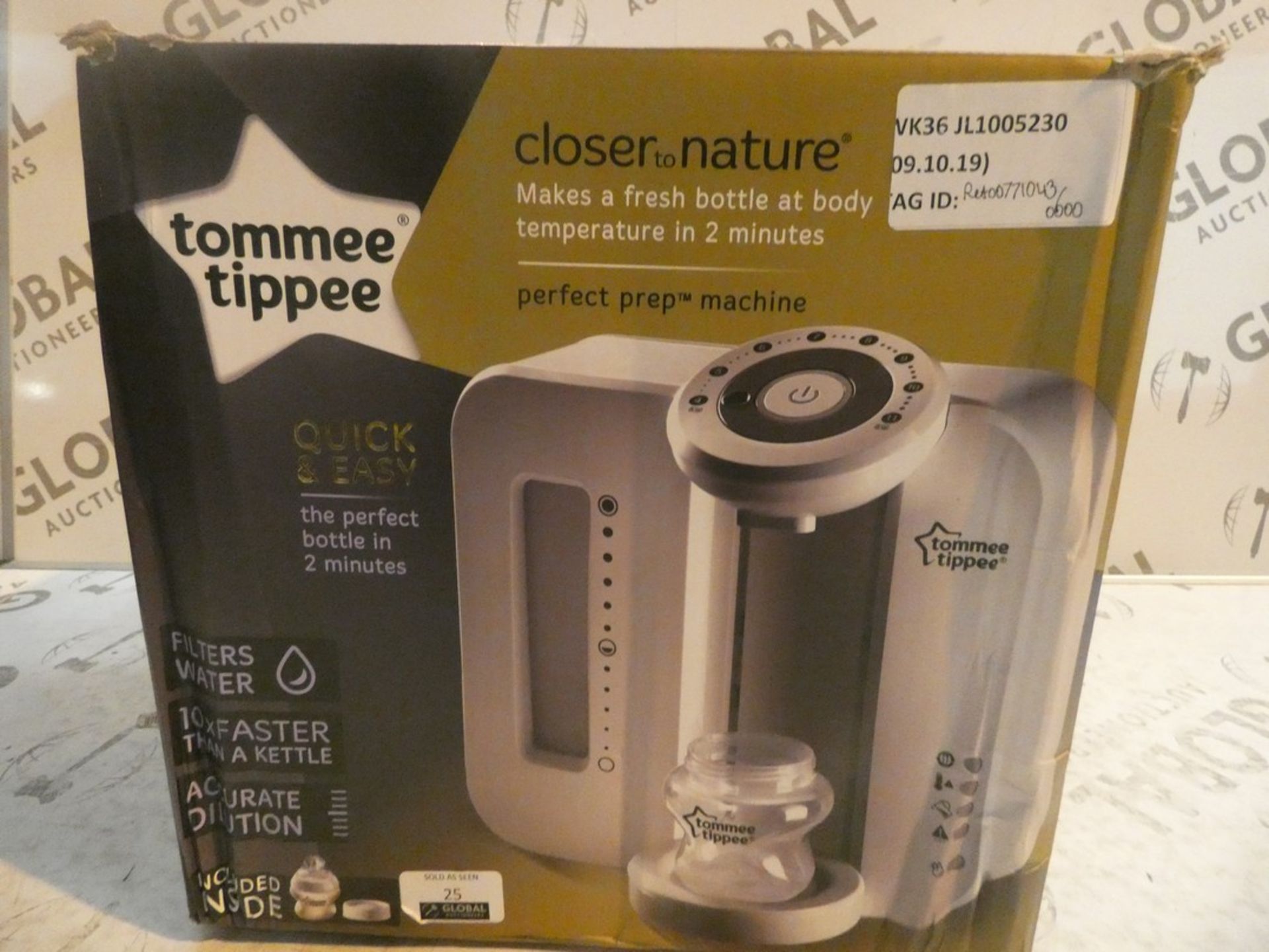 Boxed Tommee Tippee Closer To Nature Perfect Preparation Bottle Warming Station RRP £60 (