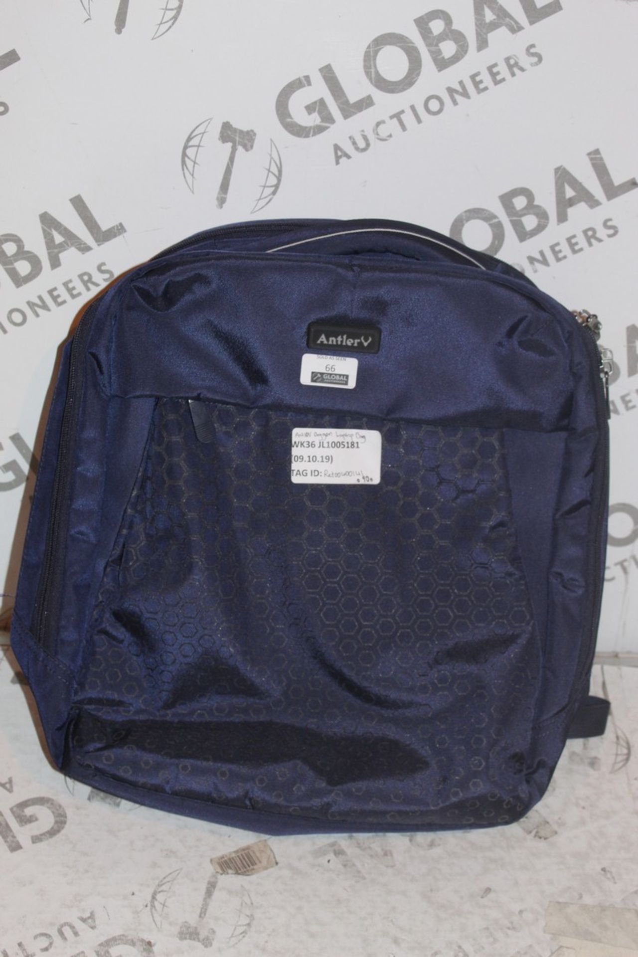 Antler Oxygen Laptop Backpack RRP £90 (RET00400141) (Public Viewing and Appraisals Available)